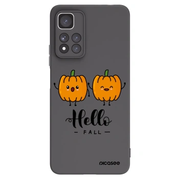 Picasee husă neagră din silicon pentru Xiaomi Redmi Note 11 Pro+ 5G - Hallo Fall