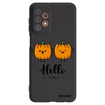 Picasee husă neagră din silicon pentru Samsung Galaxy A23 A235F 4G - Hallo Fall