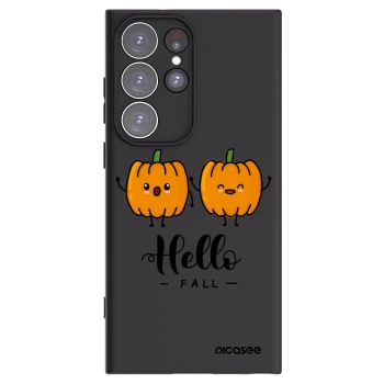 Picasee husă neagră din silicon pentru Samsung Galaxy S23 Ultra 5G - Hallo Fall