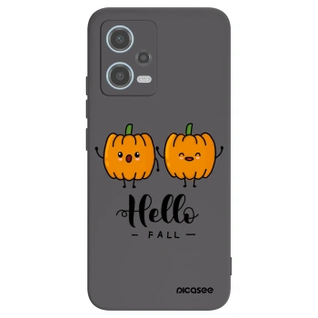 Picasee husă neagră din silicon pentru Xiaomi Redmi Note 12 5G - Hallo Fall
