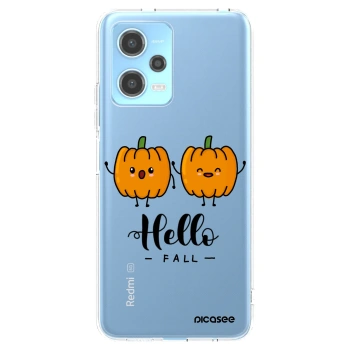 Picasee husă transparentă din silicon pentru Xiaomi Redmi Note 12 5G - Hallo Fall
