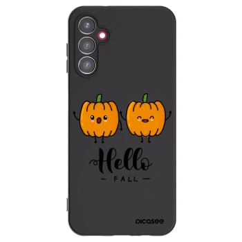 Picasee husă neagră din silicon pentru Samsung Galaxy A14 4G A145R - Hallo Fall