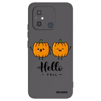 Picasee husă neagră din silicon pentru Xiaomi Redmi 12C - Hallo Fall