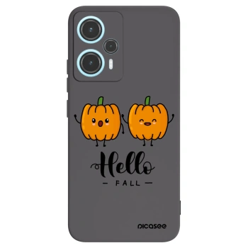 Picasee husă neagră din silicon pentru Xiaomi Poco F5 - Hallo Fall