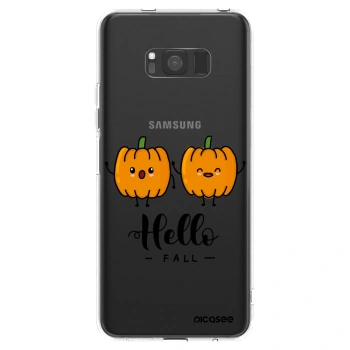 Picasee husă transparentă din silicon pentru Samsung Galaxy S8 G950F - Hallo Fall