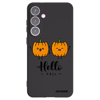Picasee husă neagră din silicon pentru Samsung Galaxy S24+ S926B 5G - Hallo Fall