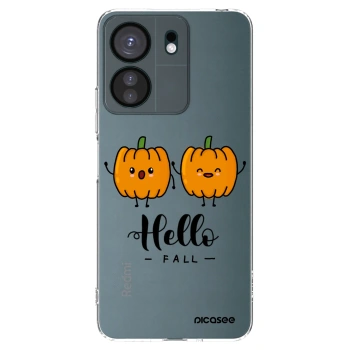 Picasee husă transparentă din silicon pentru Xiaomi Redmi 13C 4G - Hallo Fall