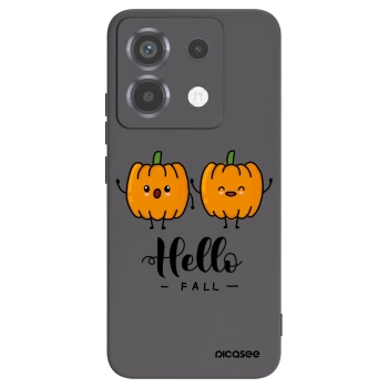 Picasee husă neagră din silicon pentru Xiaomi Poco X6 - Hallo Fall