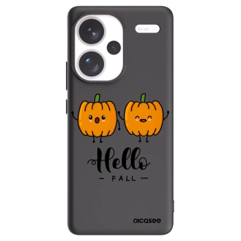 Picasee husă neagră din silicon pentru Xiaomi Redmi Note 13 Pro+ 5G - Hallo Fall
