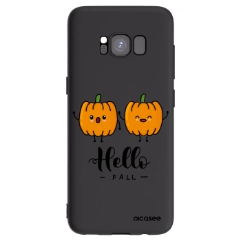 Picasee husă neagră din silicon pentru Samsung Galaxy S8 G950F - Hallo Fall