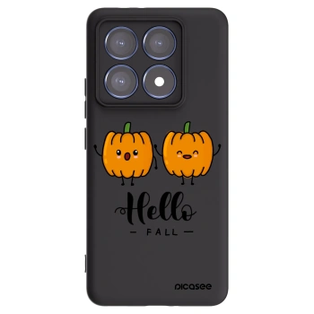 Picasee husă neagră din silicon pentru Xiaomi 14T Pro - Hallo Fall