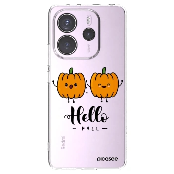 Picasee husă transparentă din silicon pentru Xiaomi Redmi Note 14 4G - Hallo Fall