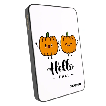 Powerbank cu MagSafe 5 000 mAh cu design propriu Gri - Hallo Fall