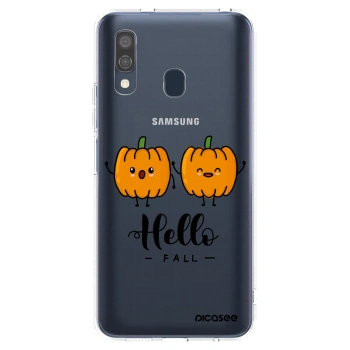 Picasee husă transparentă din silicon pentru Samsung Galaxy A40 A405F - Hallo Fall