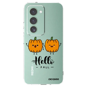 Picasee husă transparentă din silicon pentru Xiaomi Redmi 15 5G - Hallo Fall