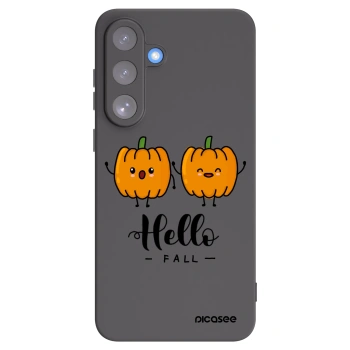 Picasee husă neagră din silicon pentru Samsung Galaxy S25 FE 5G - Hallo Fall