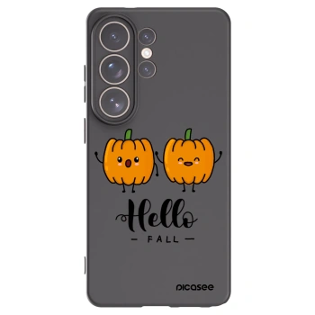 Picasee husă neagră din silicon pentru Samsung Galaxy S26 Ultra - Hallo Fall
