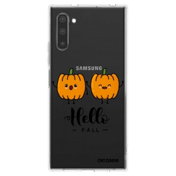 Picasee husă transparentă din silicon pentru Samsung Galaxy Note 10 N970F - Hallo Fall