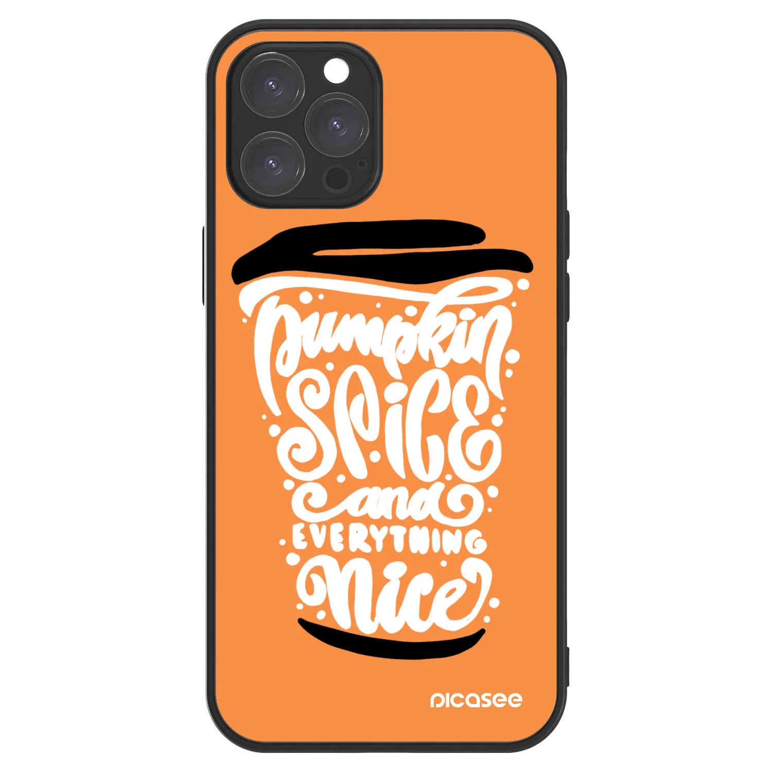 Picasee ULTIMATE CASE pentru Apple iPhone 12 Pro Max - Pumpkin coffee