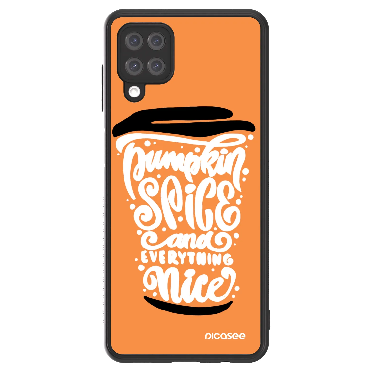 Picasee ULTIMATE CASE pentru Samsung Galaxy A12 A125F - Pumpkin coffee