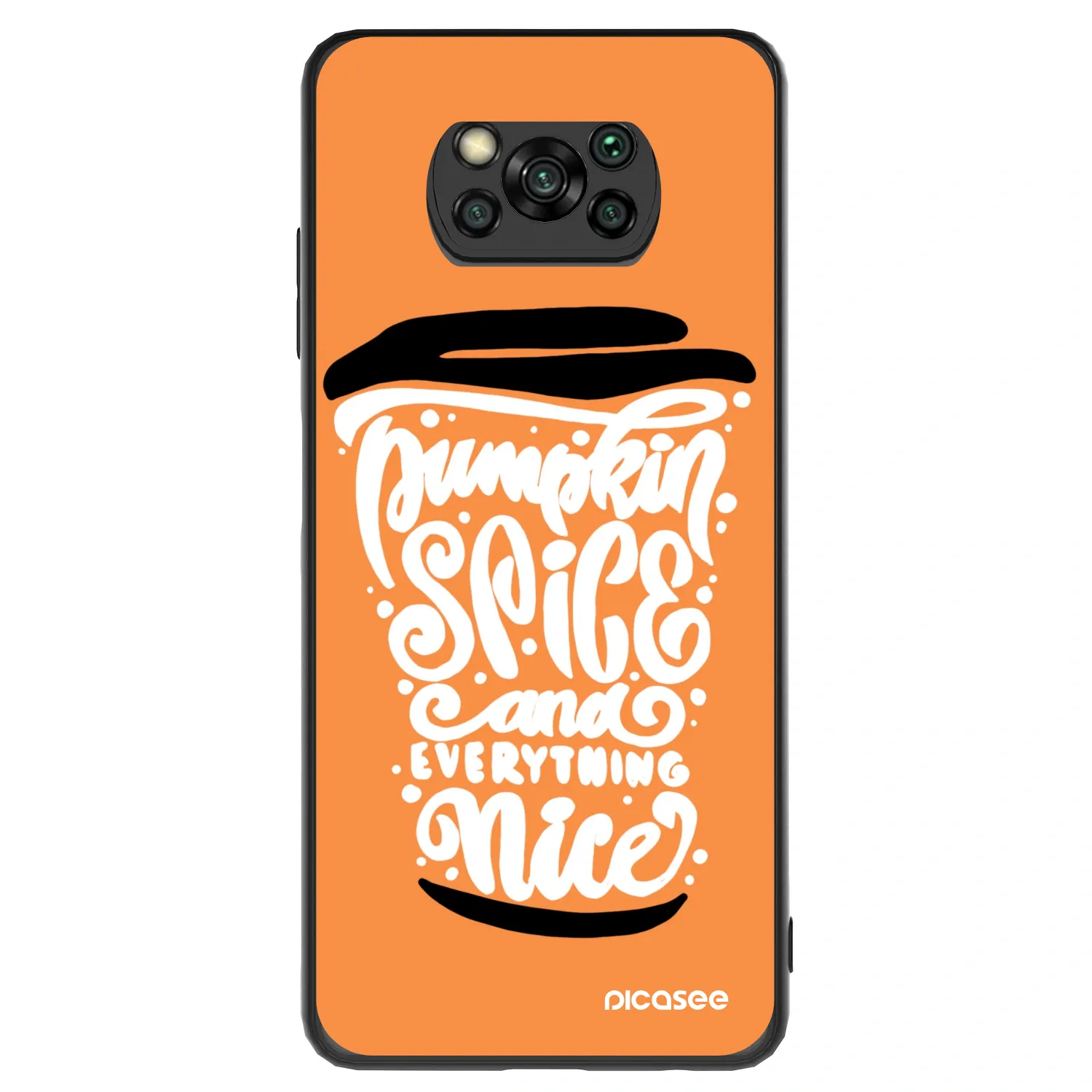 Picasee ULTIMATE CASE pentru Xiaomi Poco X3 - Pumpkin coffee
