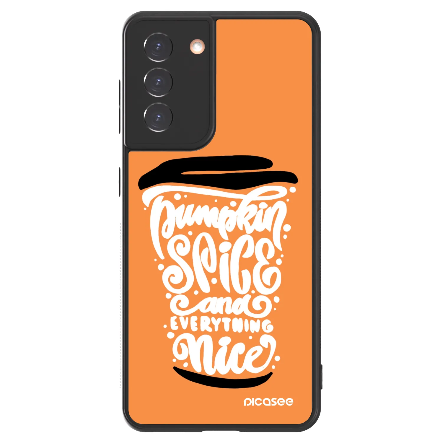 Picasee ULTIMATE CASE pentru Samsung Galaxy S21 5G G991B - Pumpkin coffee