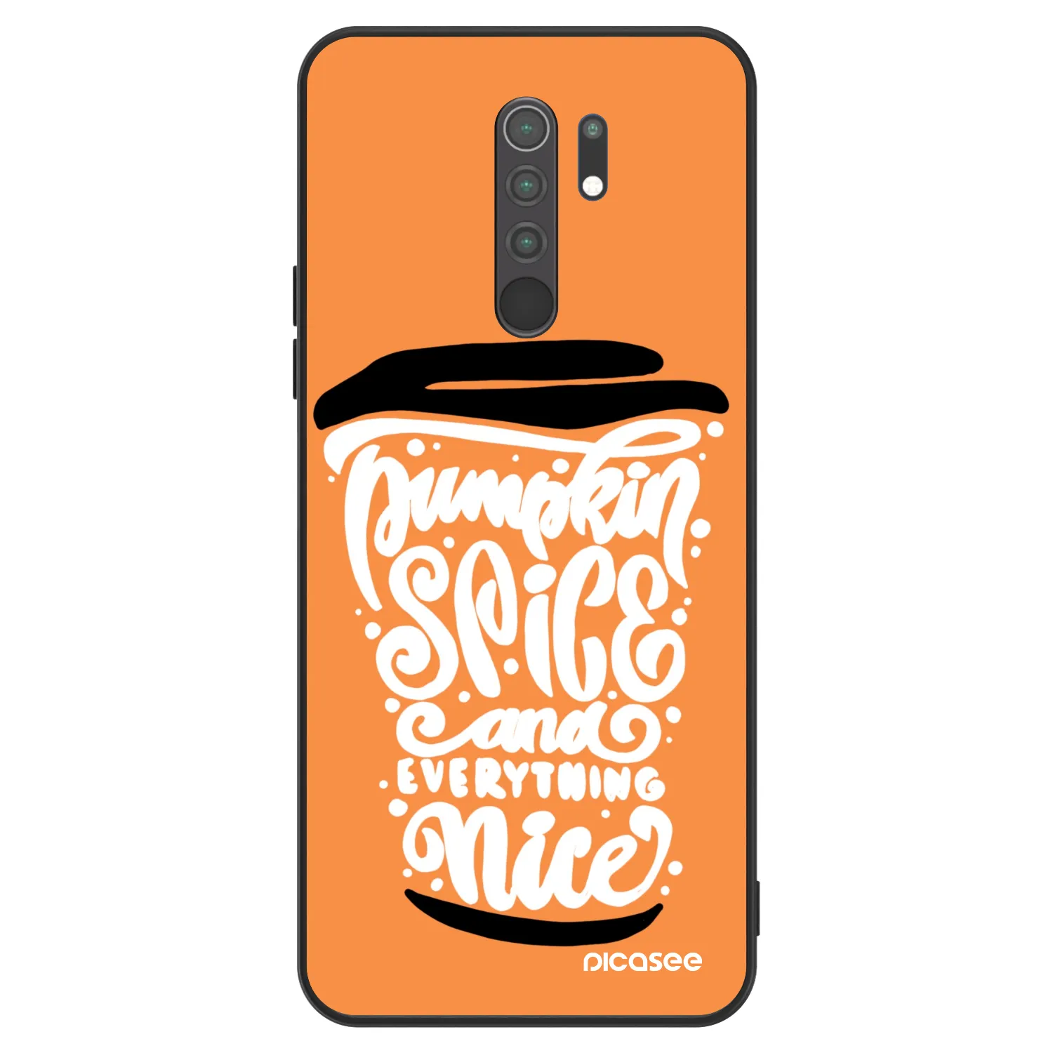 Picasee ULTIMATE CASE pentru Xiaomi Redmi 9 - Pumpkin coffee