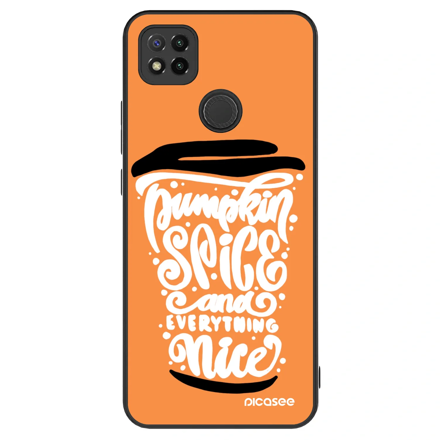 Picasee ULTIMATE CASE pentru Xiaomi Redmi 9C - Pumpkin coffee