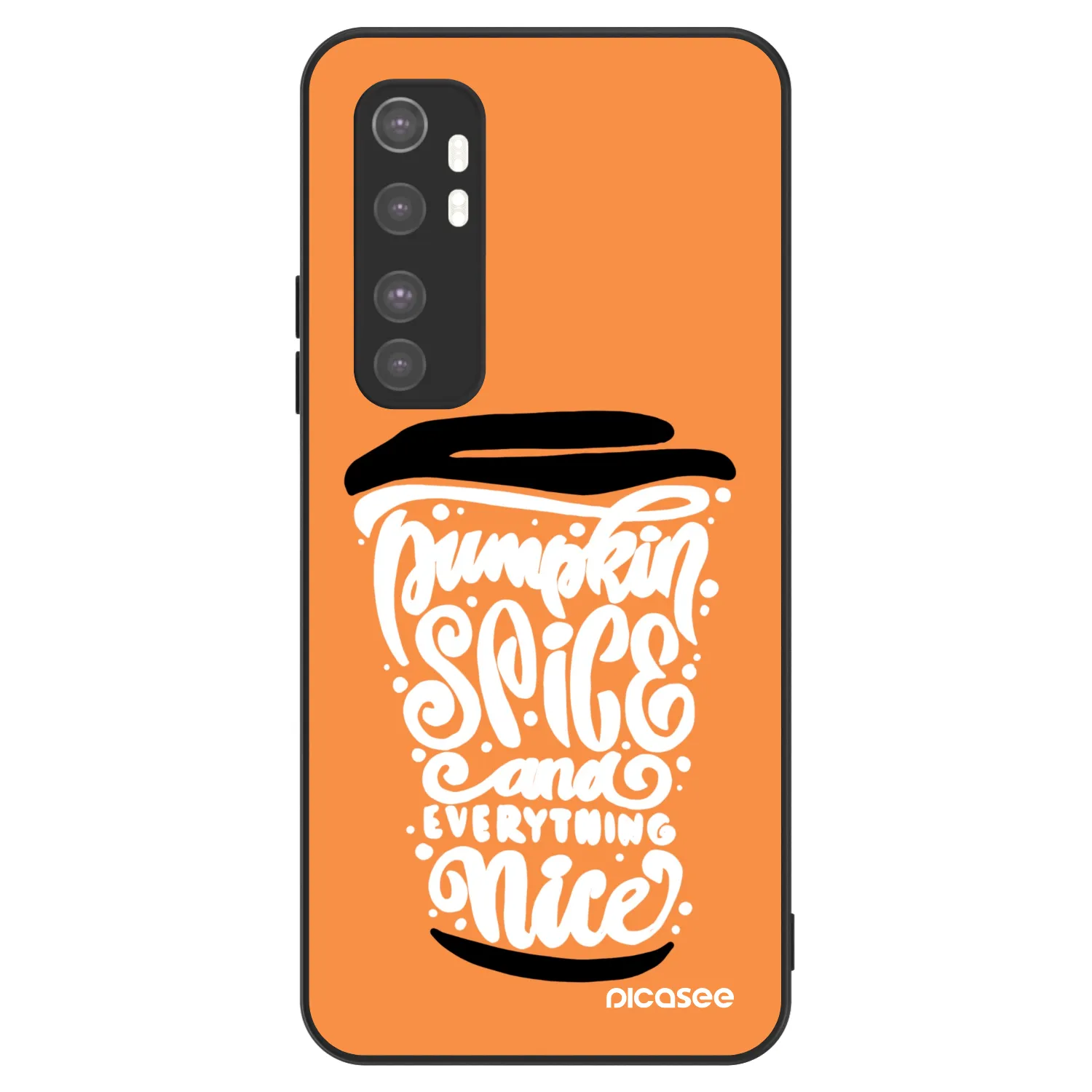 Picasee ULTIMATE CASE pentru Xiaomi Mi Note 10 Lite - Pumpkin coffee
