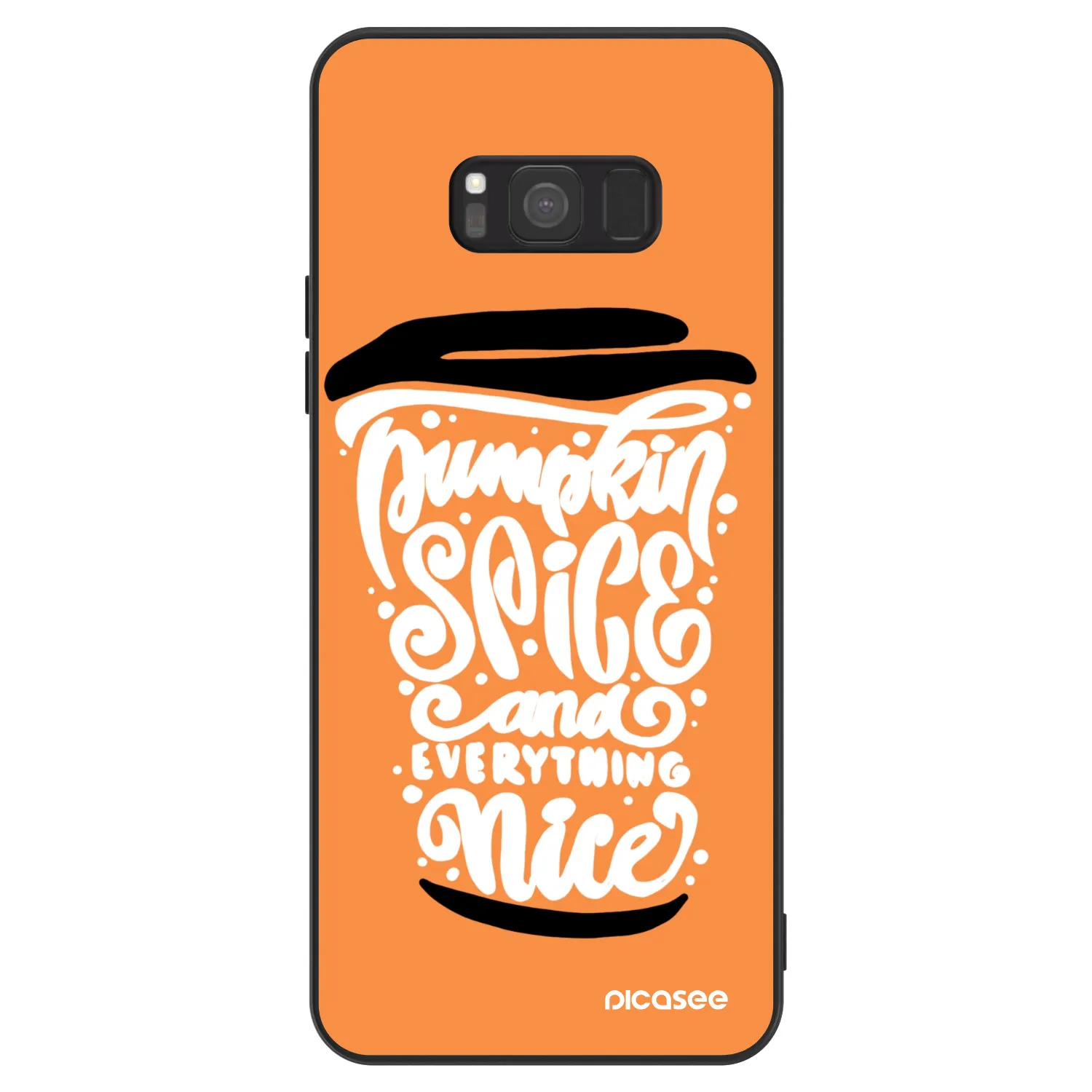Picasee ULTIMATE CASE pentru Samsung Galaxy S8 G950F - Pumpkin coffee