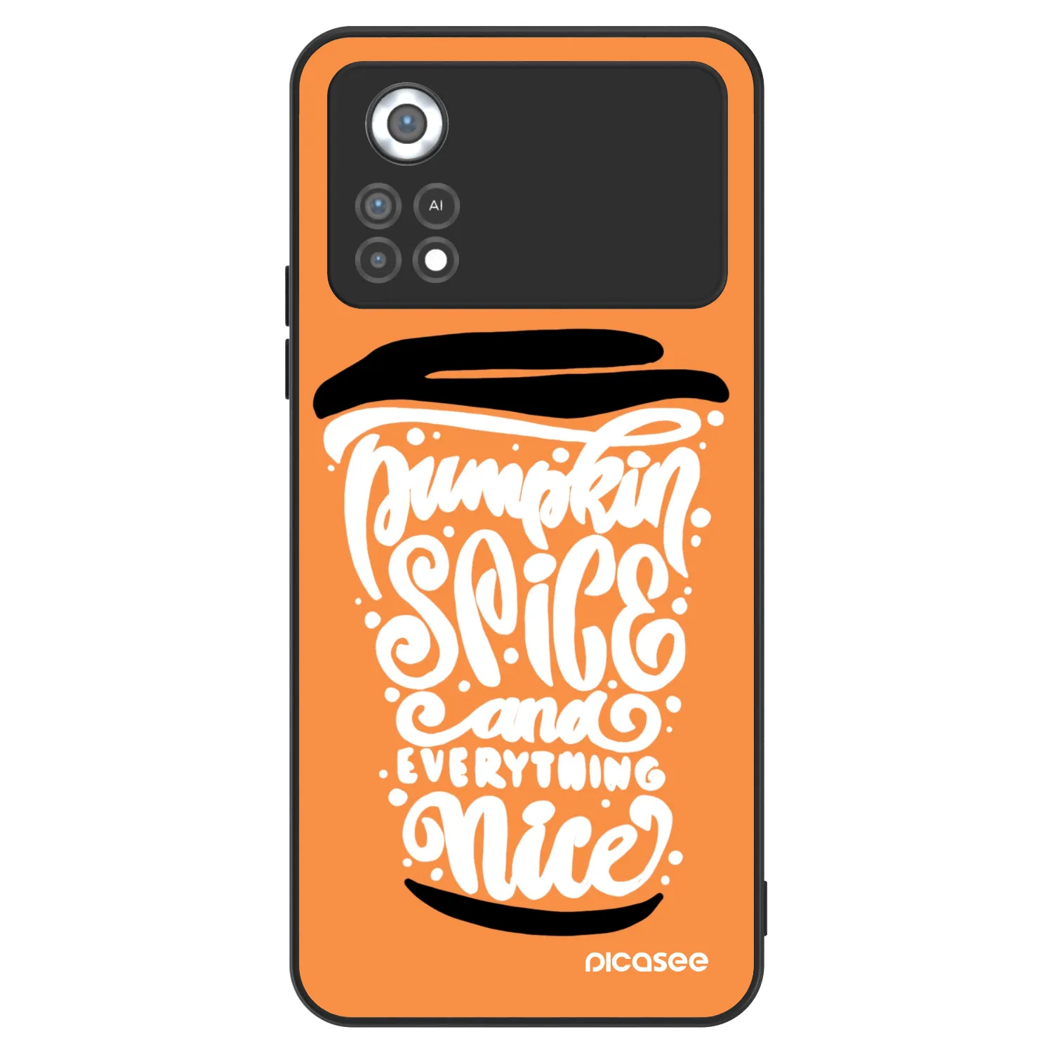 Picasee ULTIMATE CASE pentru Xiaomi Poco X4 Pro 5G - Pumpkin coffee