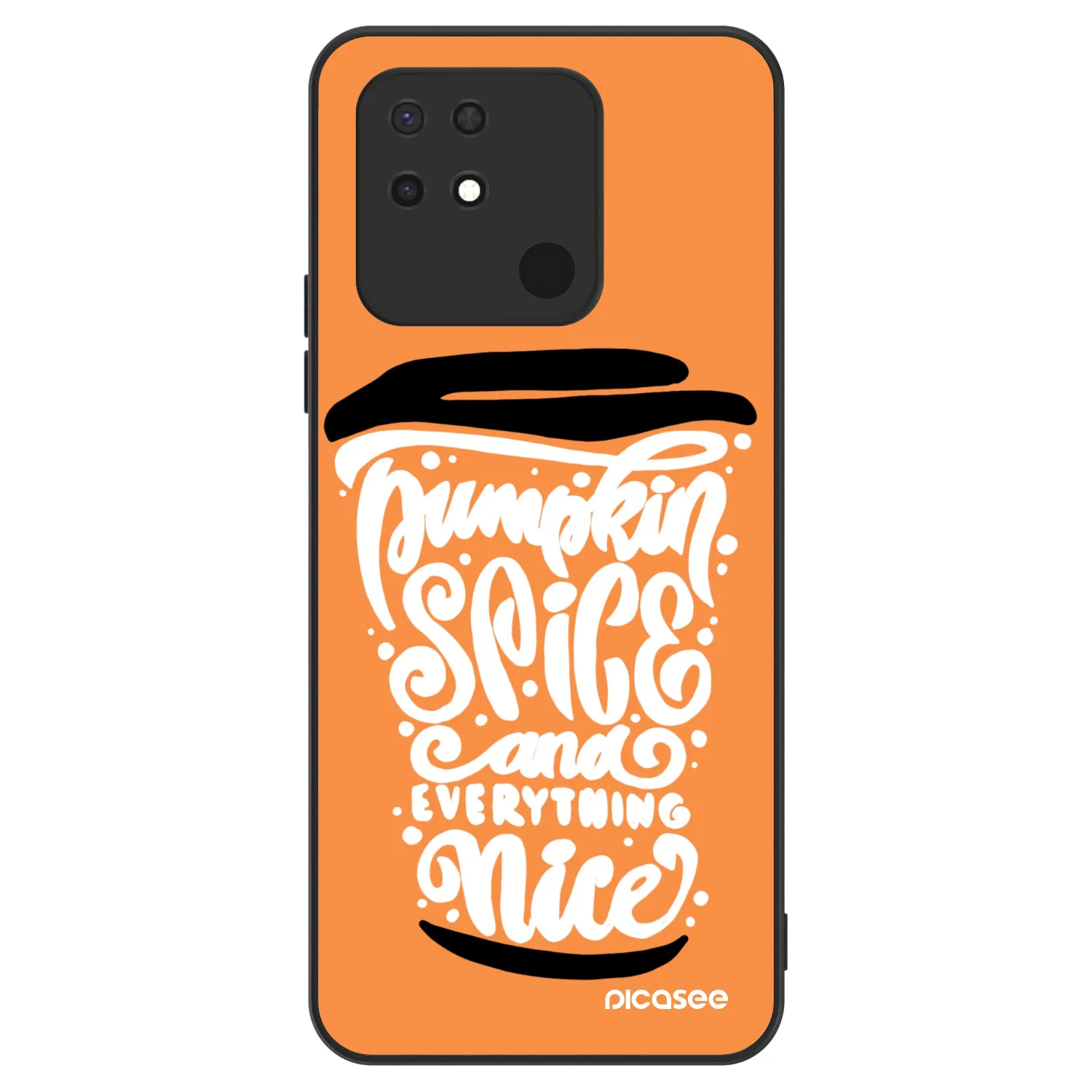 Picasee ULTIMATE CASE pentru Xiaomi Redmi 10C - Pumpkin coffee