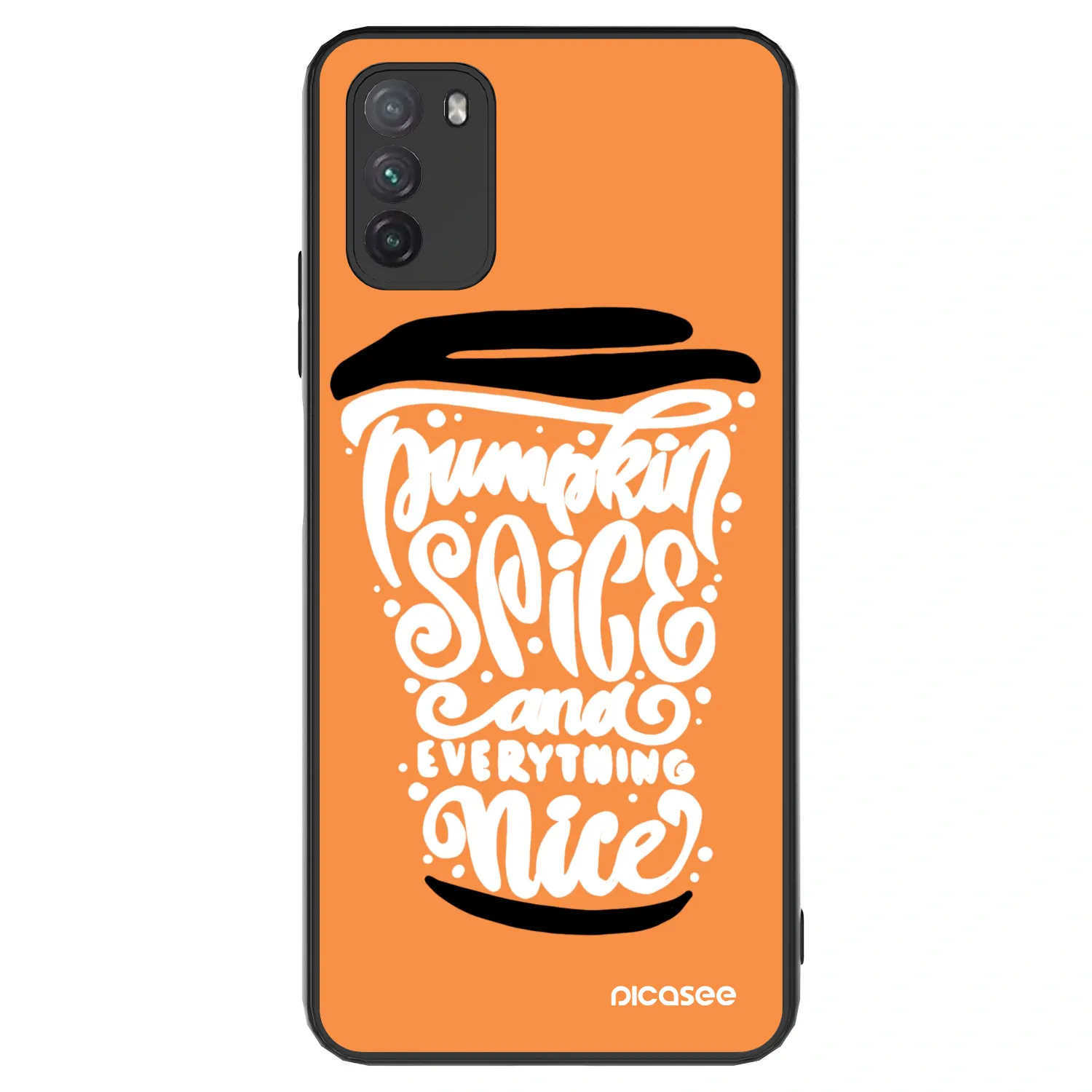 Picasee ULTIMATE CASE pentru Xiaomi Poco M3 - Pumpkin coffee