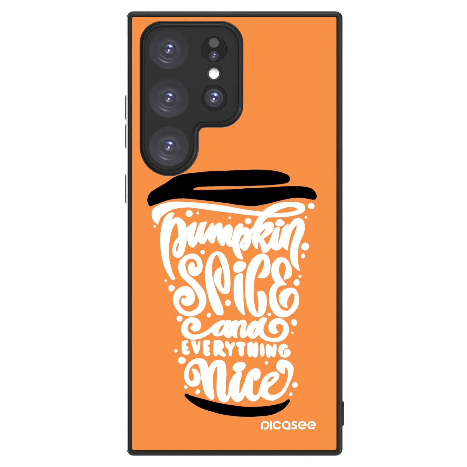 Picasee ULTIMATE CASE pentru Samsung Galaxy S23 Ultra 5G - Pumpkin coffee