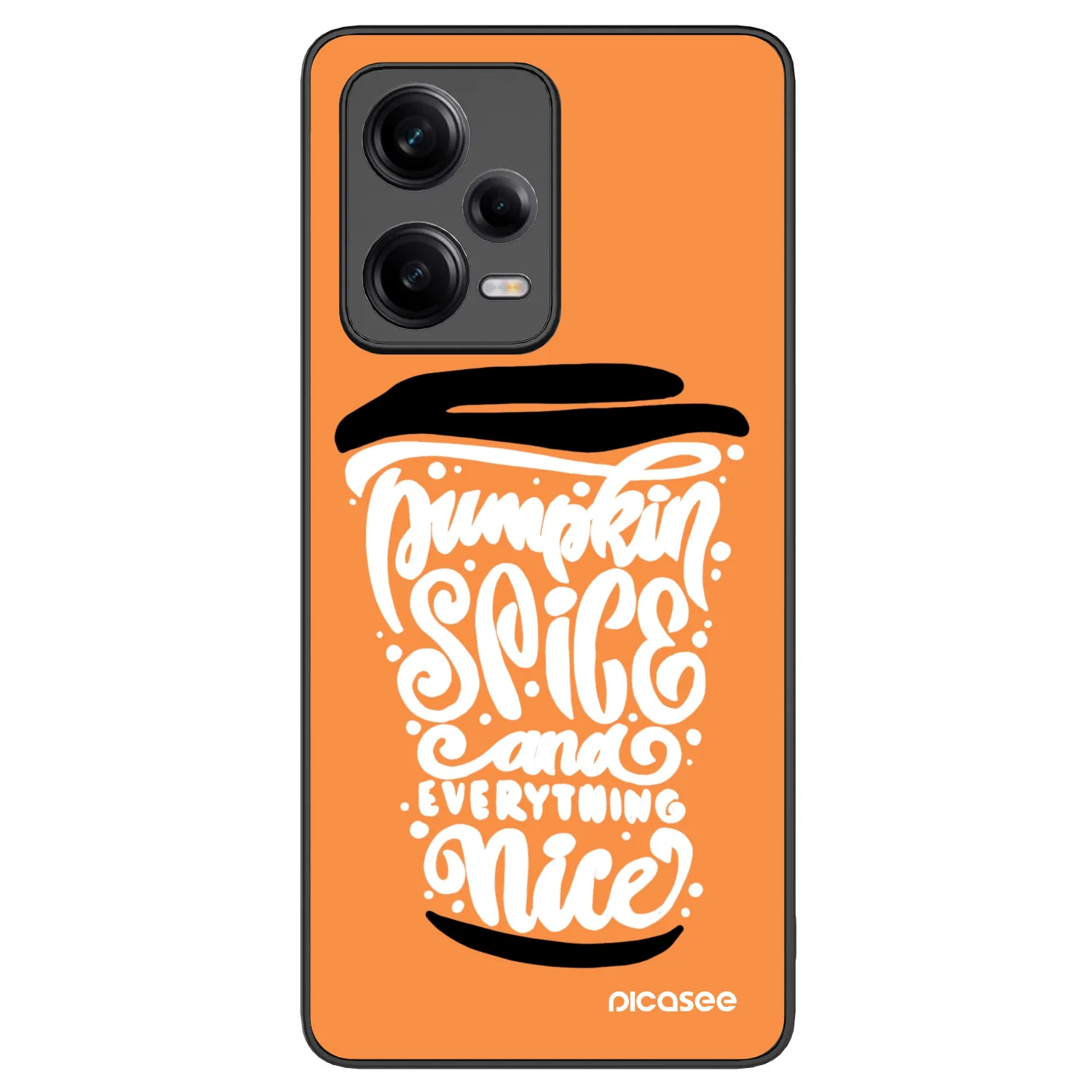 Picasee ULTIMATE CASE pentru Xiaomi Redmi Note 12 Pro 5G - Pumpkin coffee