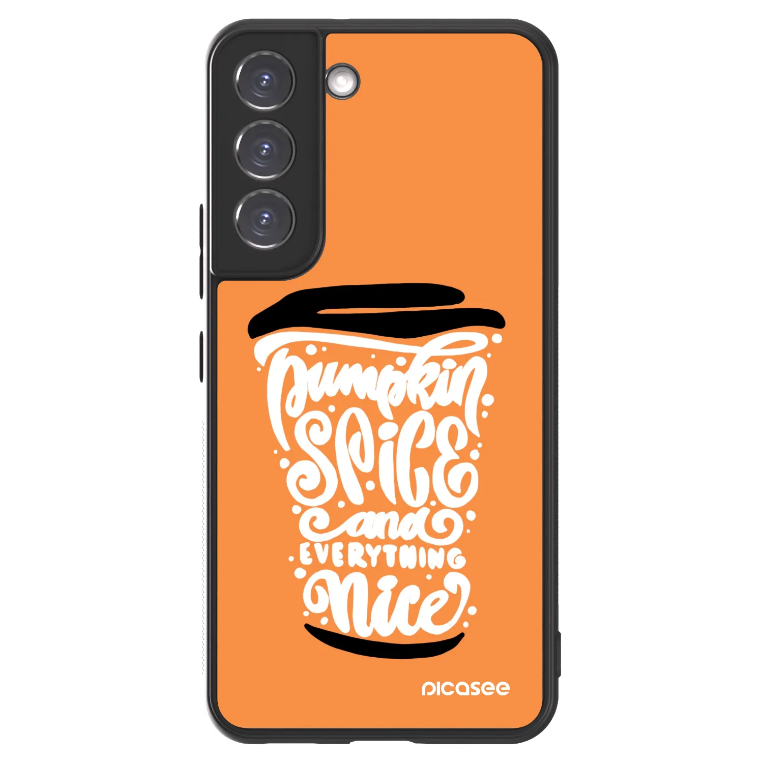 Picasee ULTIMATE CASE PowerShare pentru Samsung Galaxy S22 5G - Pumpkin coffee