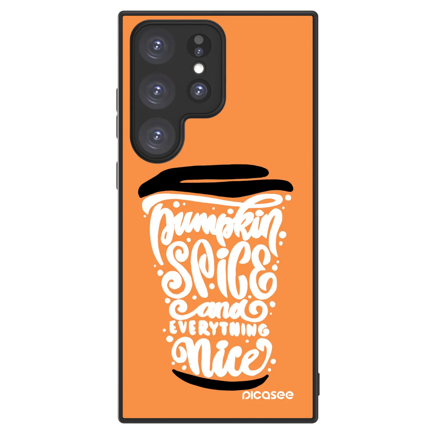 Picasee ULTIMATE CASE PowerShare pentru Samsung Galaxy S23 Ultra 5G - Pumpkin coffee