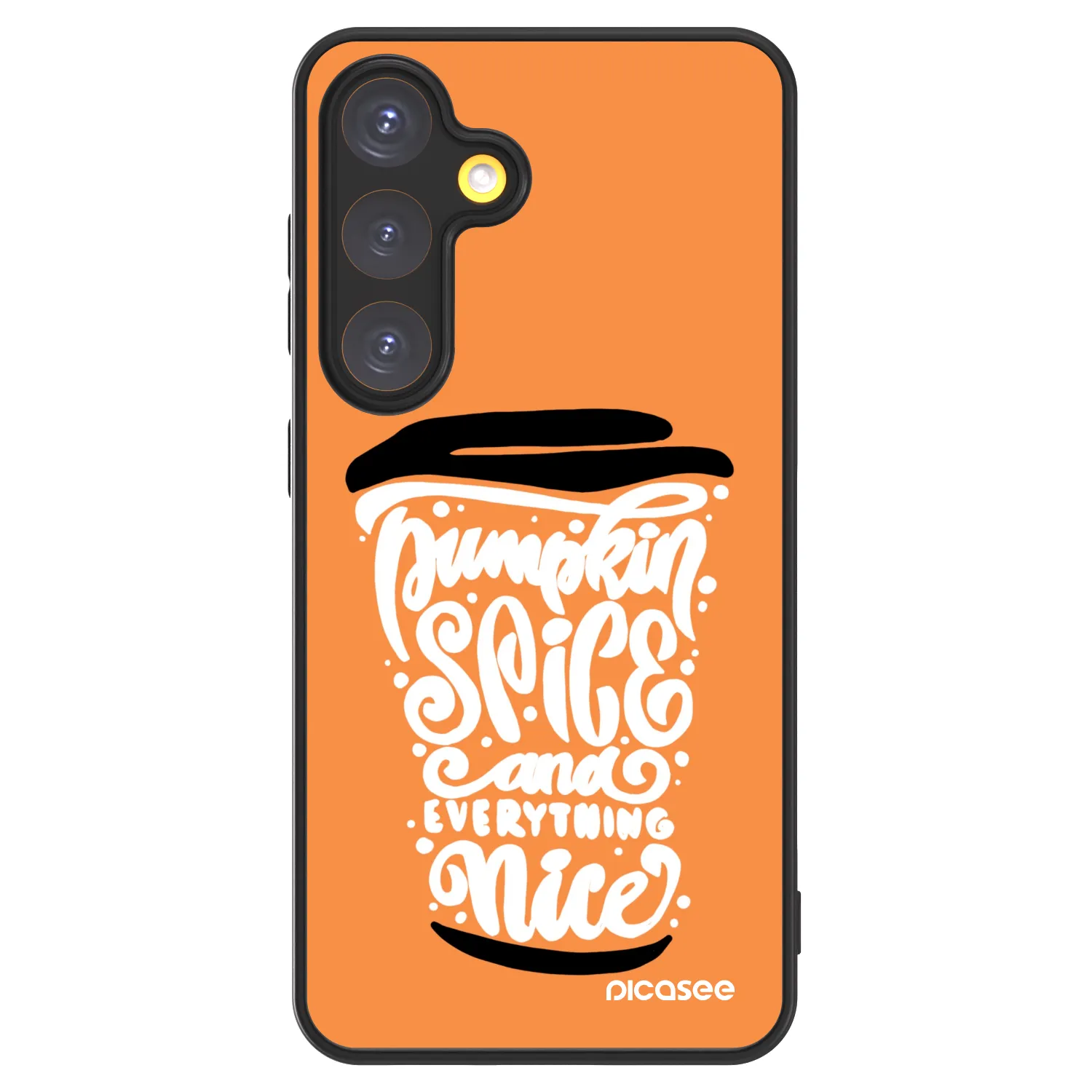Picasee ULTIMATE CASE PowerShare pentru Samsung Galaxy S24 S921B 5G - Pumpkin coffee