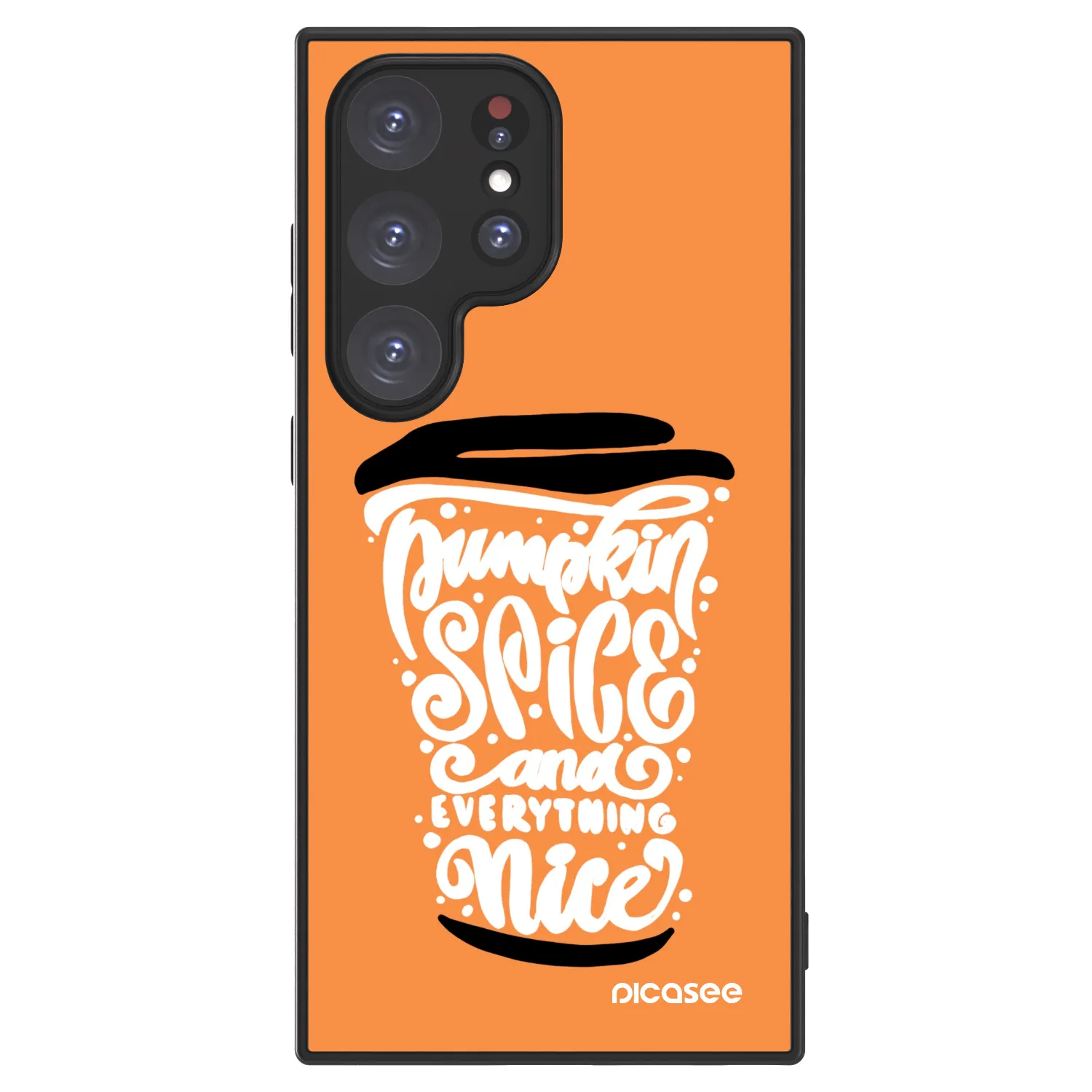 Picasee ULTIMATE CASE PowerShare pentru Samsung Galaxy S24 Ultra S928B 5G - Pumpkin coffee