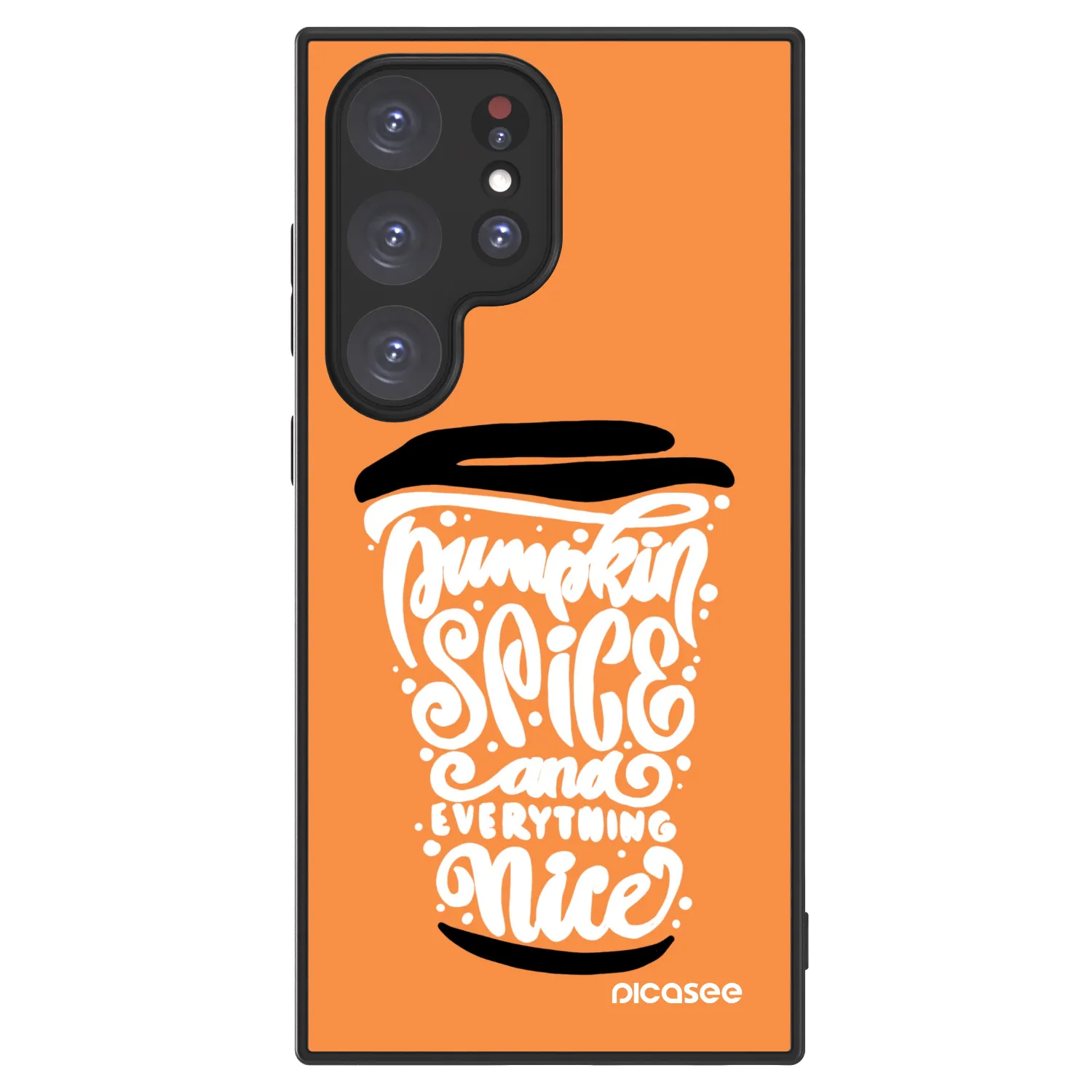 Picasee ULTIMATE CASE pentru Samsung Galaxy S24 Ultra S928B 5G - Pumpkin coffee