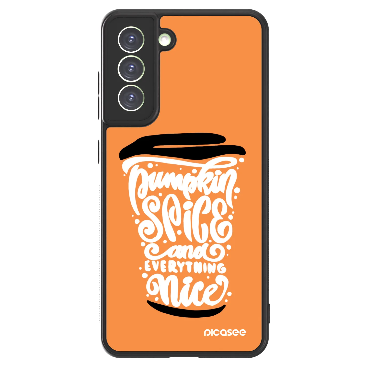 Picasee ULTIMATE CASE PowerShare pentru Samsung Galaxy S21 FE 5G - Pumpkin coffee