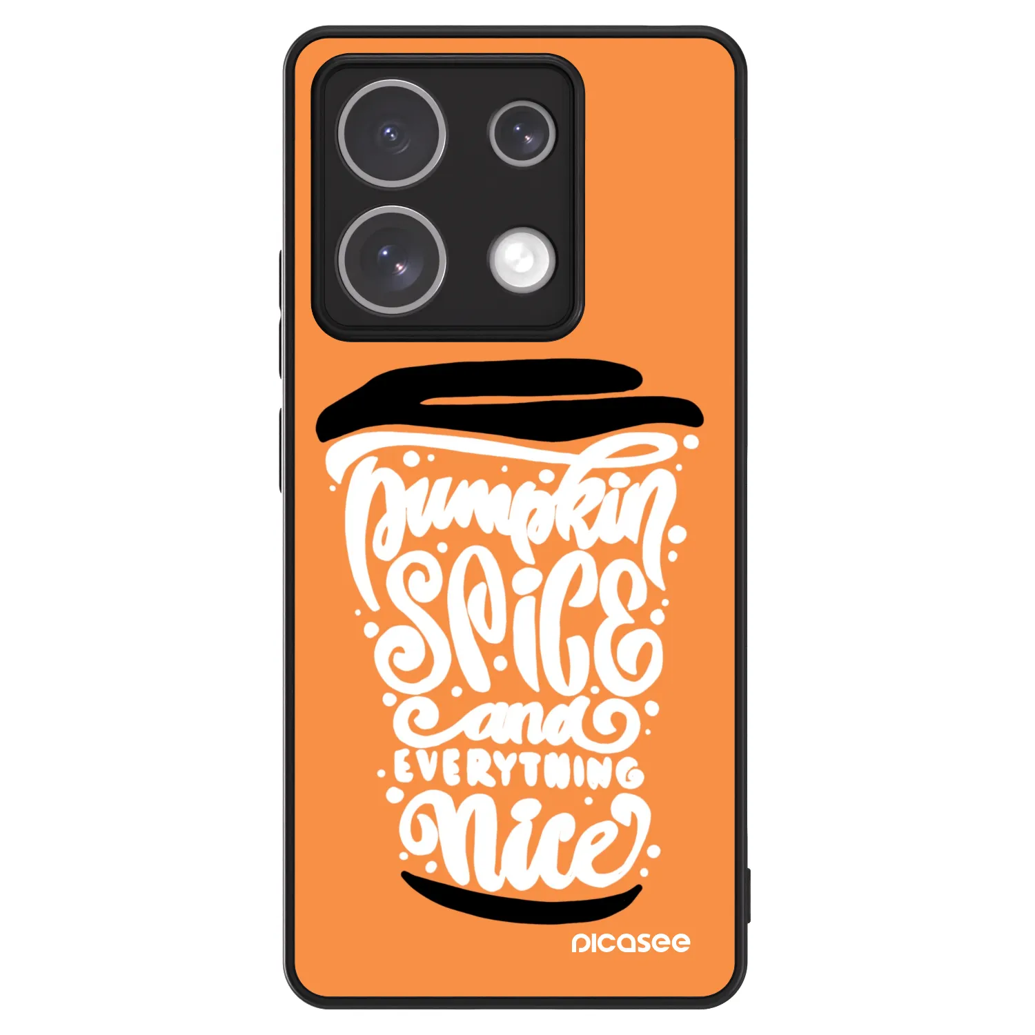 Picasee ULTIMATE CASE pentru Xiaomi Redmi Note 13 5G - Pumpkin coffee