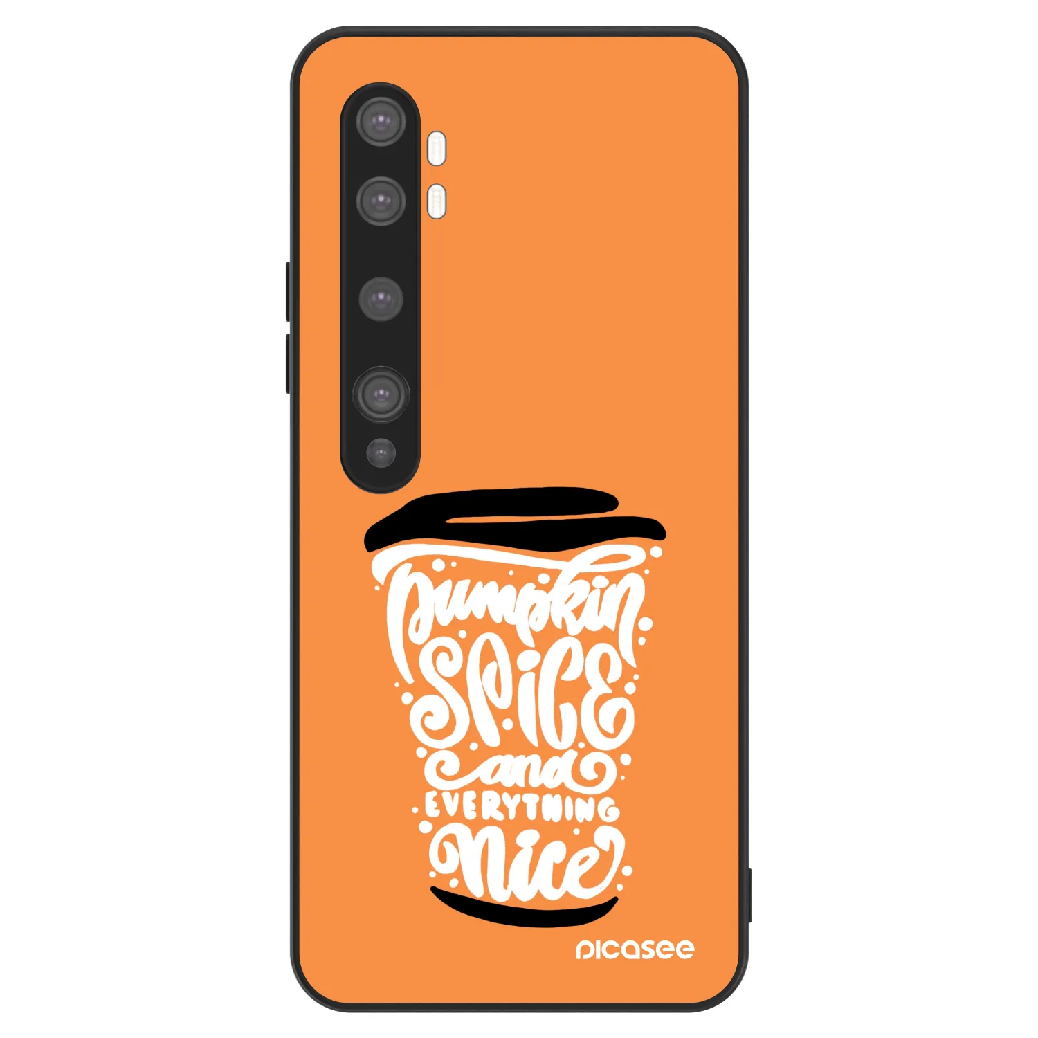 Picasee ULTIMATE CASE pentru Xiaomi Mi Note 10 (Pro) - Pumpkin coffee
