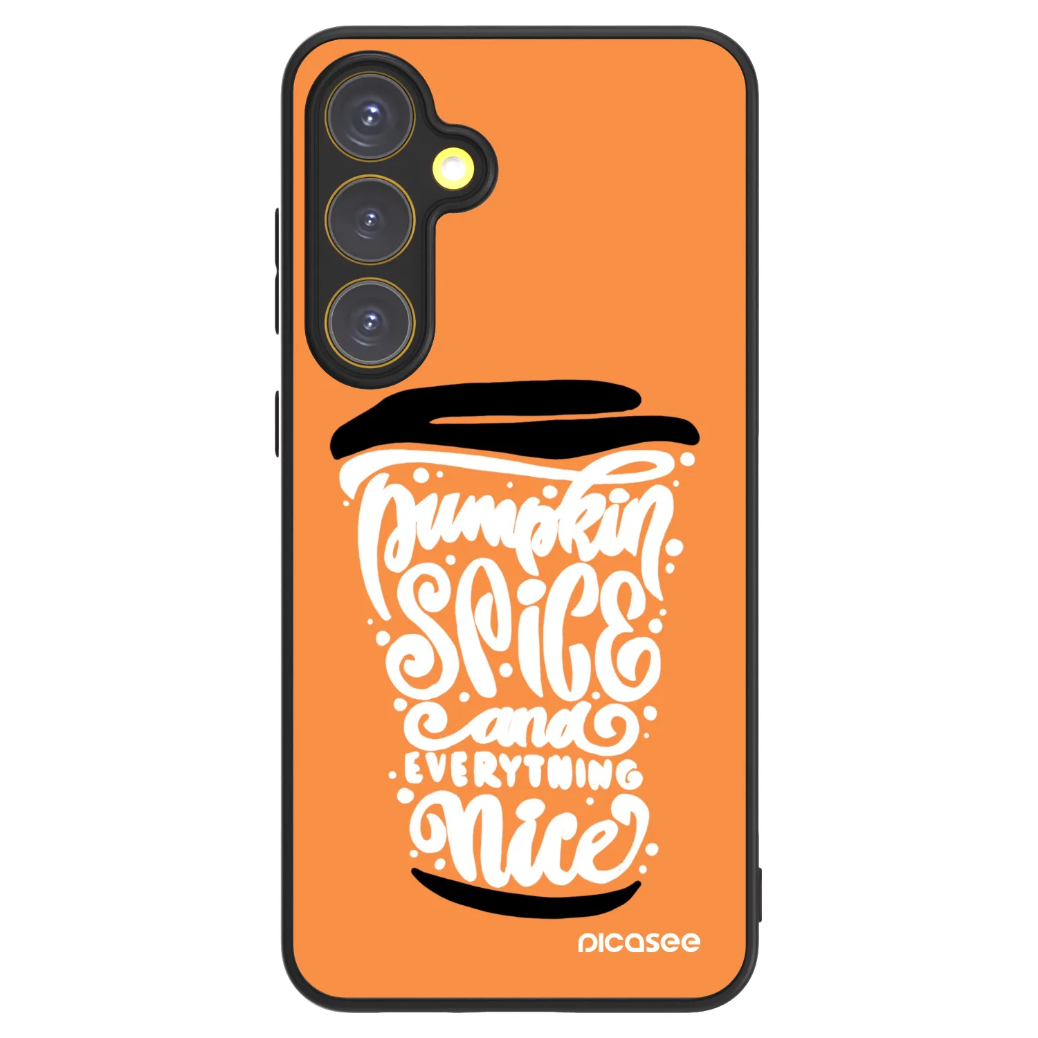 Picasee ULTIMATE CASE PowerShare pentru Samsung Galaxy S24 FE S721B - Pumpkin coffee