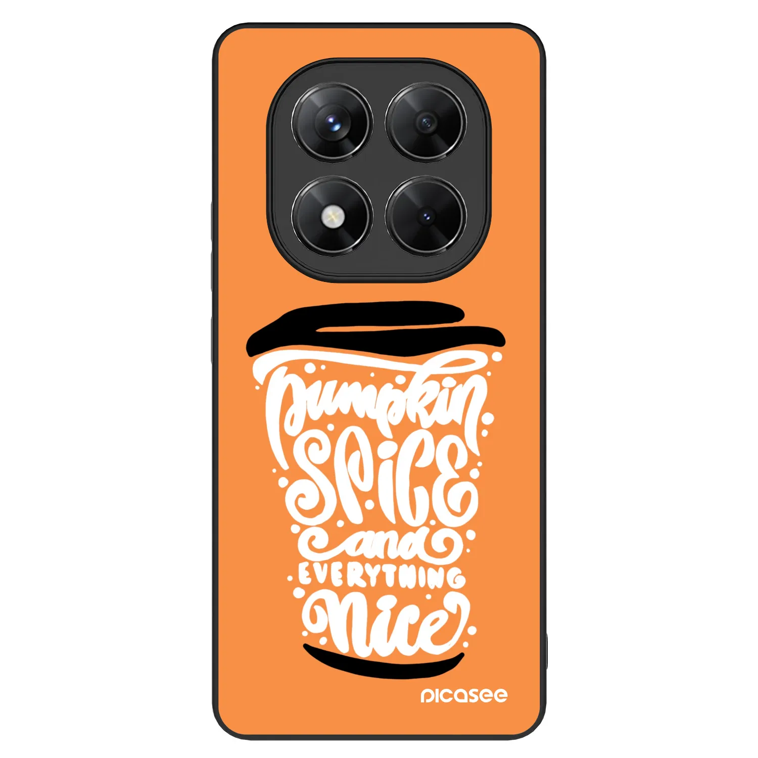Picasee ULTIMATE CASE pentru Xiaomi Redmi Note 14 Pro 5G - Pumpkin coffee
