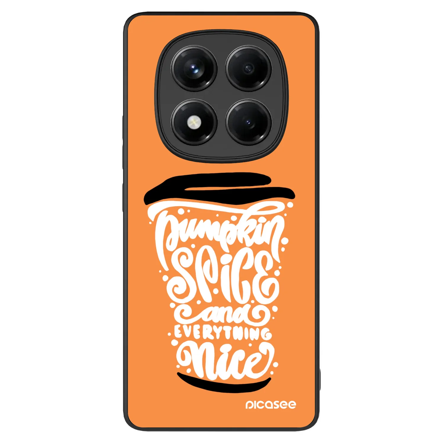 Picasee ULTIMATE CASE pentru Xiaomi Redmi Note 14 Pro 4G - Pumpkin coffee