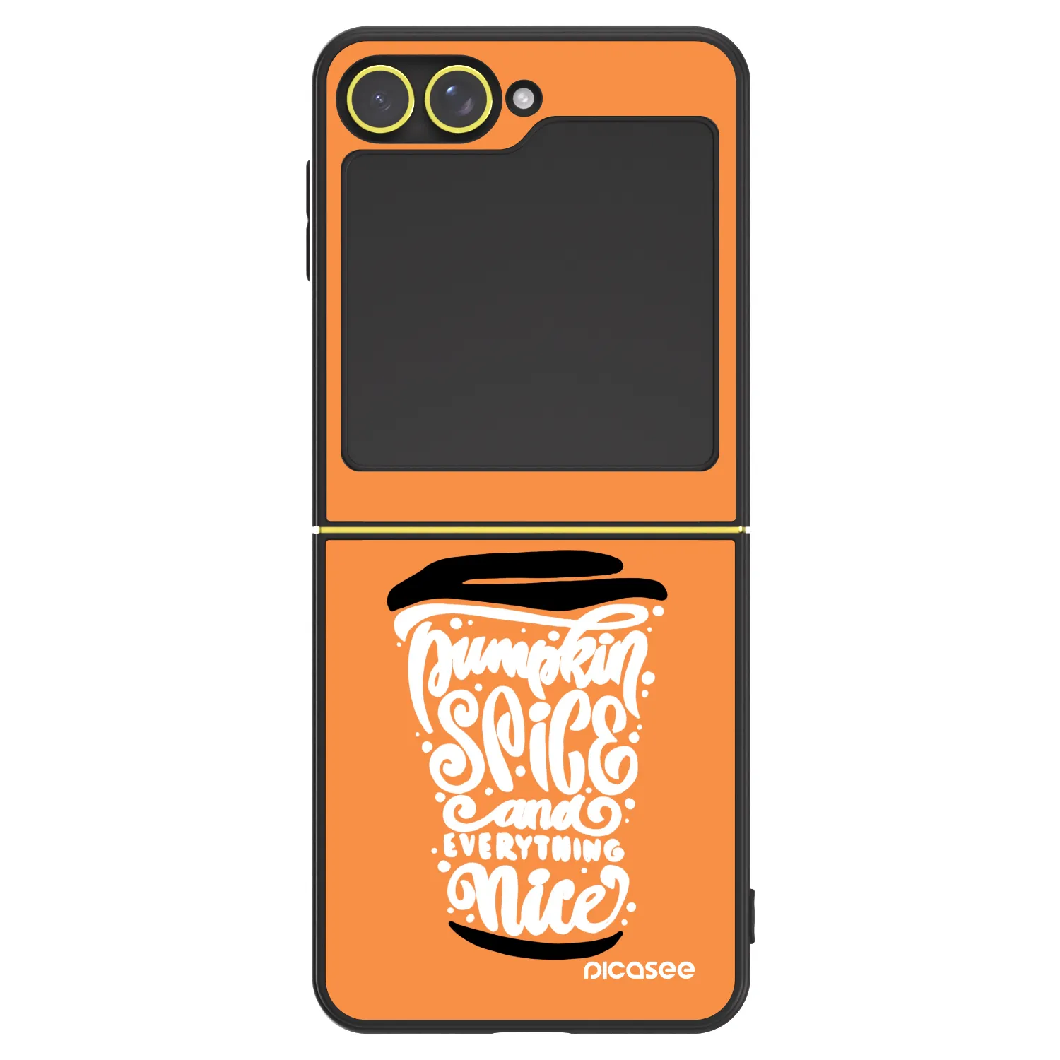 Picasee ULTIMATE CASE pentru Samsung Galaxy Z Flip6 5G - Pumpkin coffee