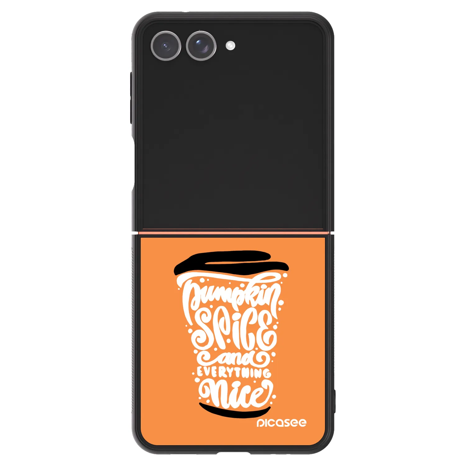 Picasee ULTIMATE CASE pentru Samsung Galaxy Z Flip7 5G - Pumpkin coffee