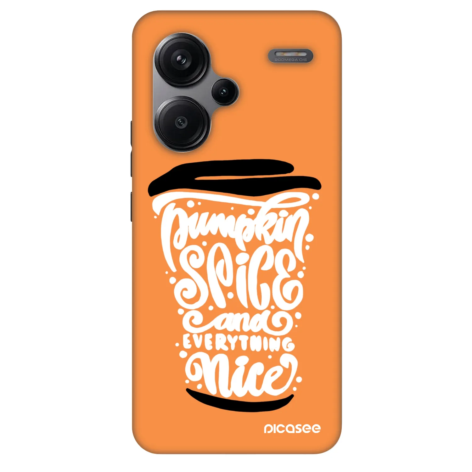 Picasee Fashion Case pentru Xiaomi Redmi Note 13 Pro+ 5G - Pumpkin coffee