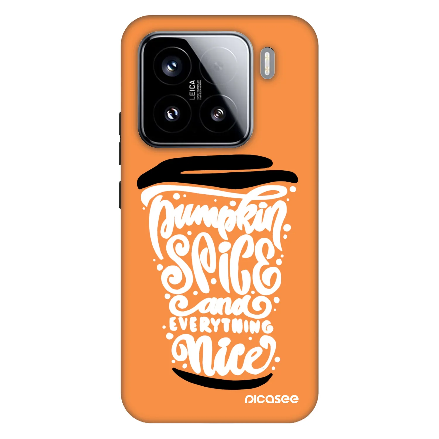 Picasee Fashion Case pentru Xiaomi 15 - Pumpkin coffee
